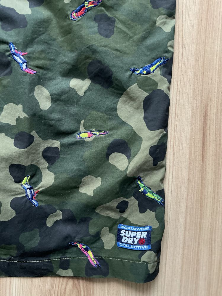 SUPERDRY / мъжка риза къс ръкав S/M