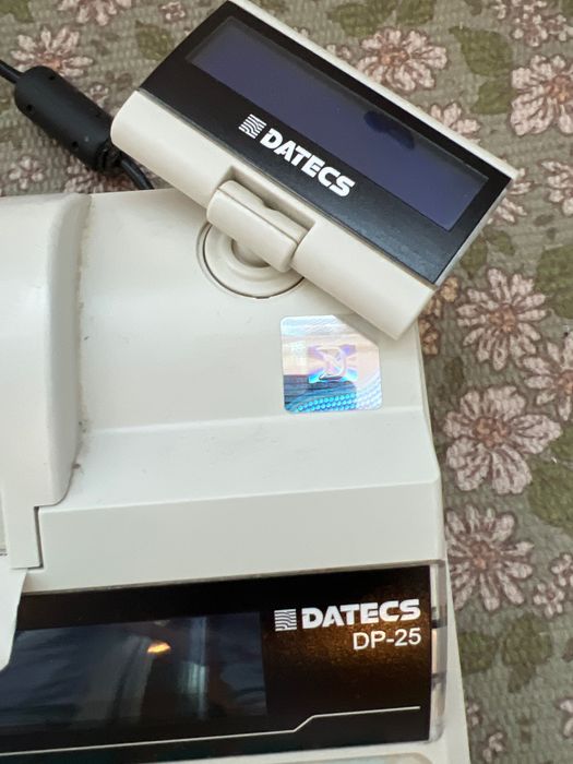 Casa de marcat DATECS DP-25 , Puțin folosită