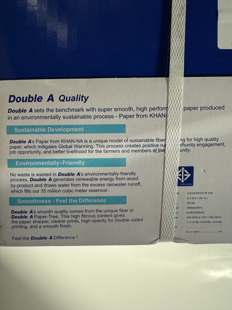 Бумага A4 Double A Premium