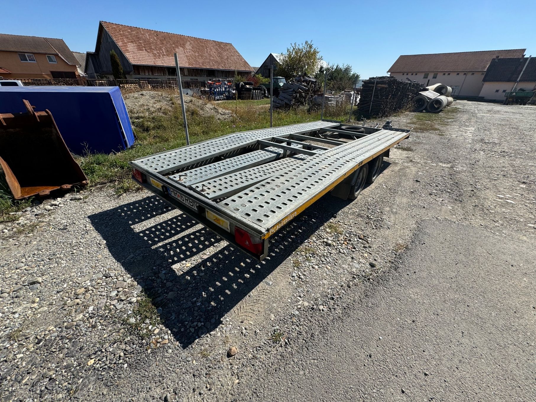 Niewiadow 4.5 m-2.7 t Primul proprietar,cauciucuri noi,frinele noi