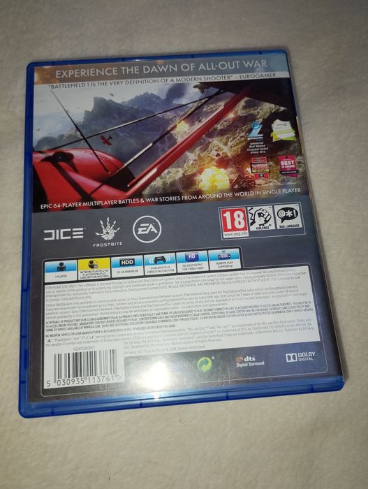 Battlefield 1 ps4 ps5 playstation 4