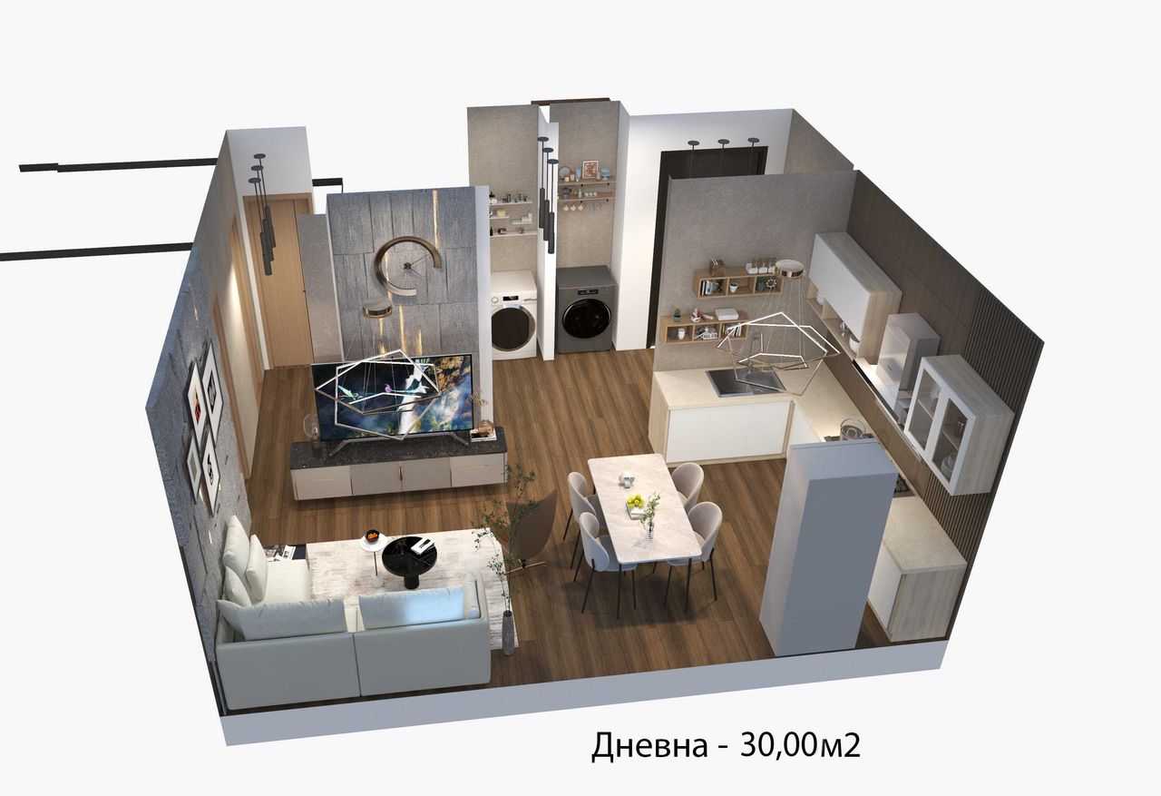 Продава се Многостаен апартамент в София, Княжево - 96 кв.м за 16 €/кв.м - Снимка #5