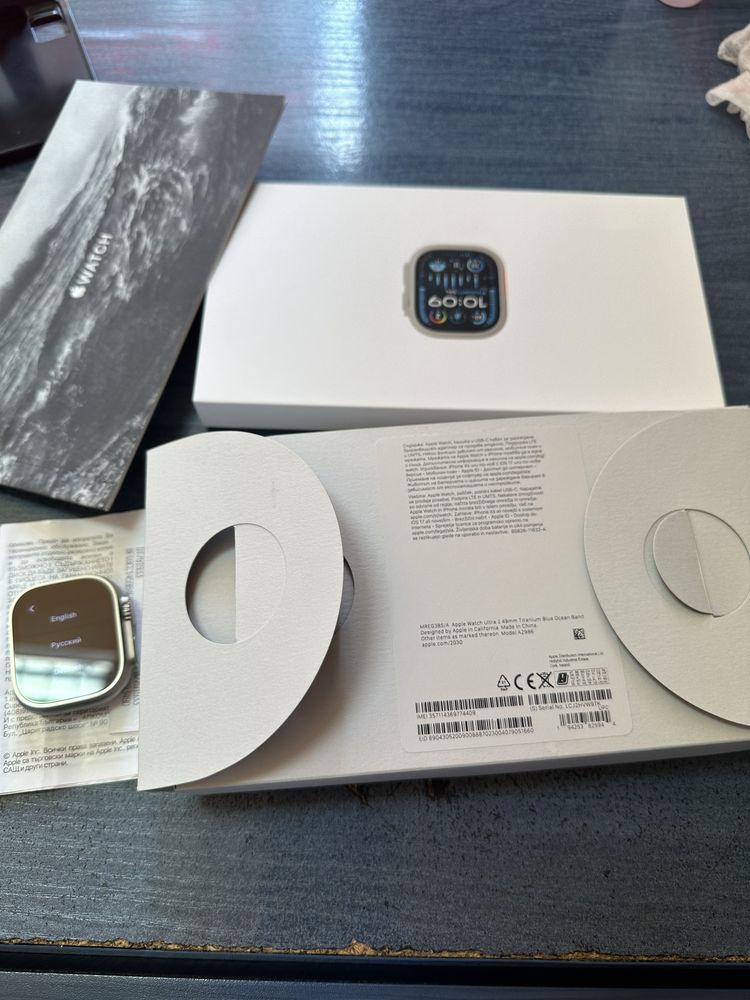 Apple Watch Ultra 2 49mm - на 2 дена,2 год. гаранция