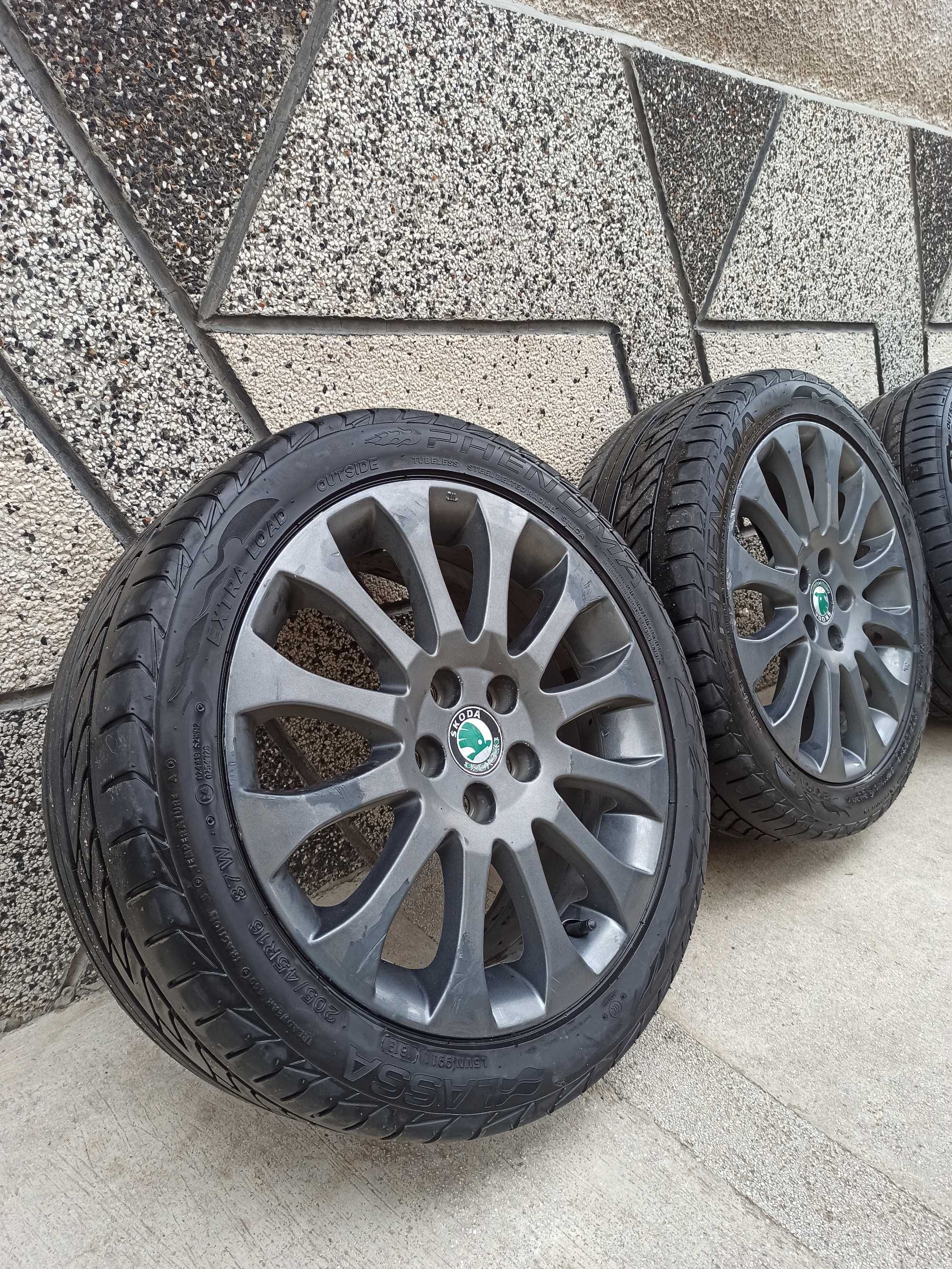 Оригинални лети джанти 16" 5х100 за VW,Skoda,Seat и др.