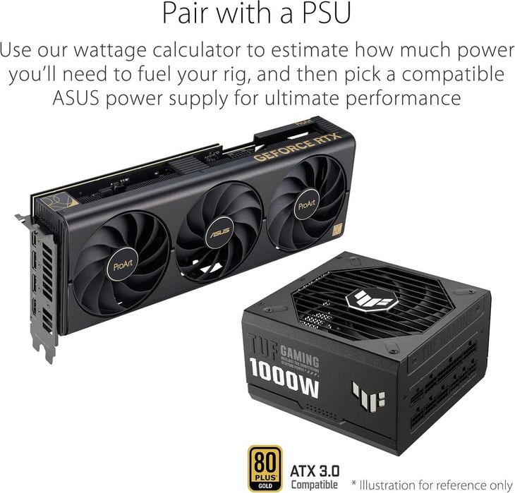 Видео карта ASUS ProArt GeForce RTX 4080 Super OC Edition 16GB