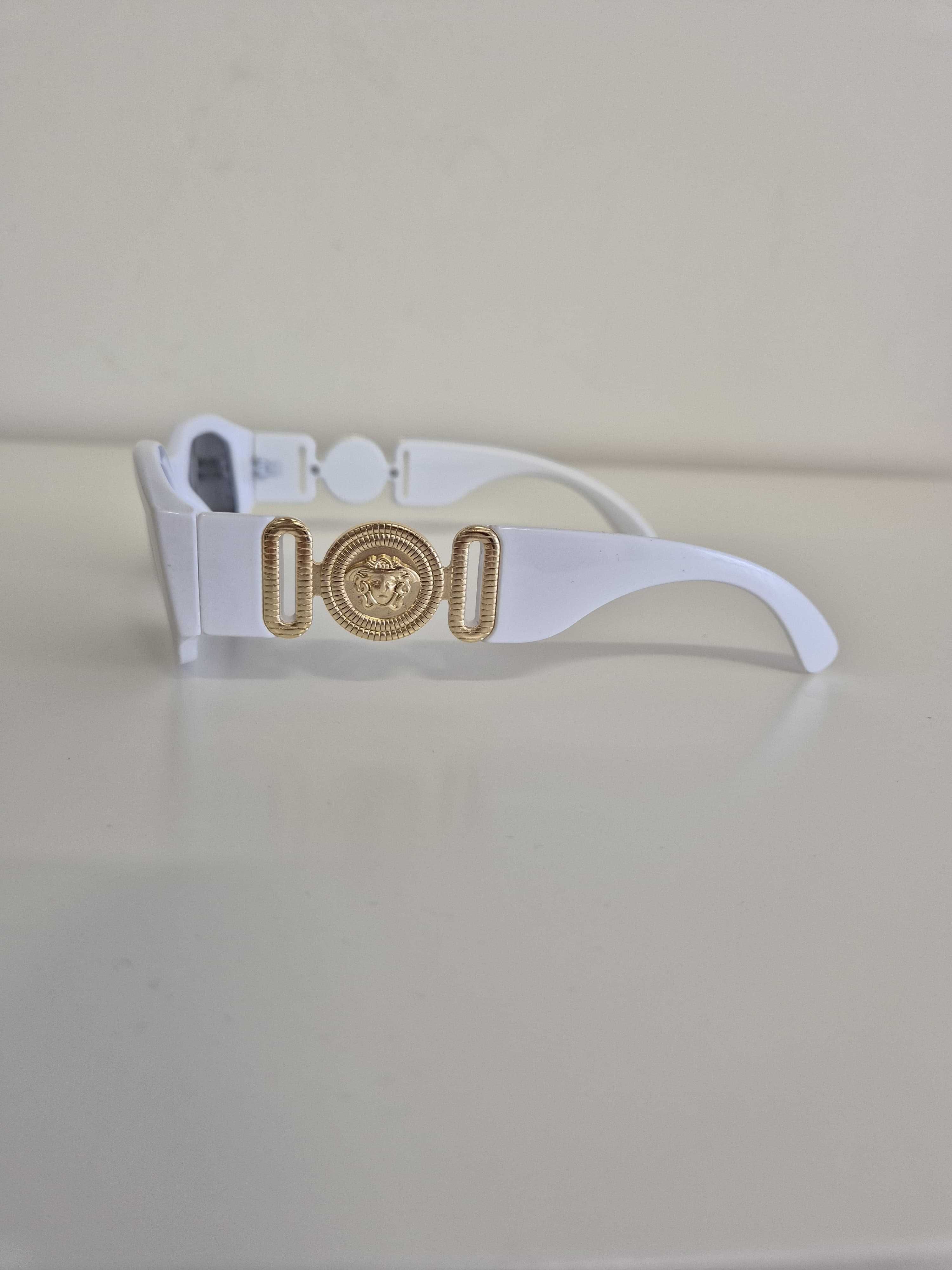 Ochelari de soare Versace Medusa Negru/Alb