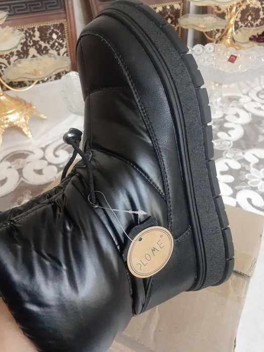 Дутики, водонепромокаемые зимние женские ботинки