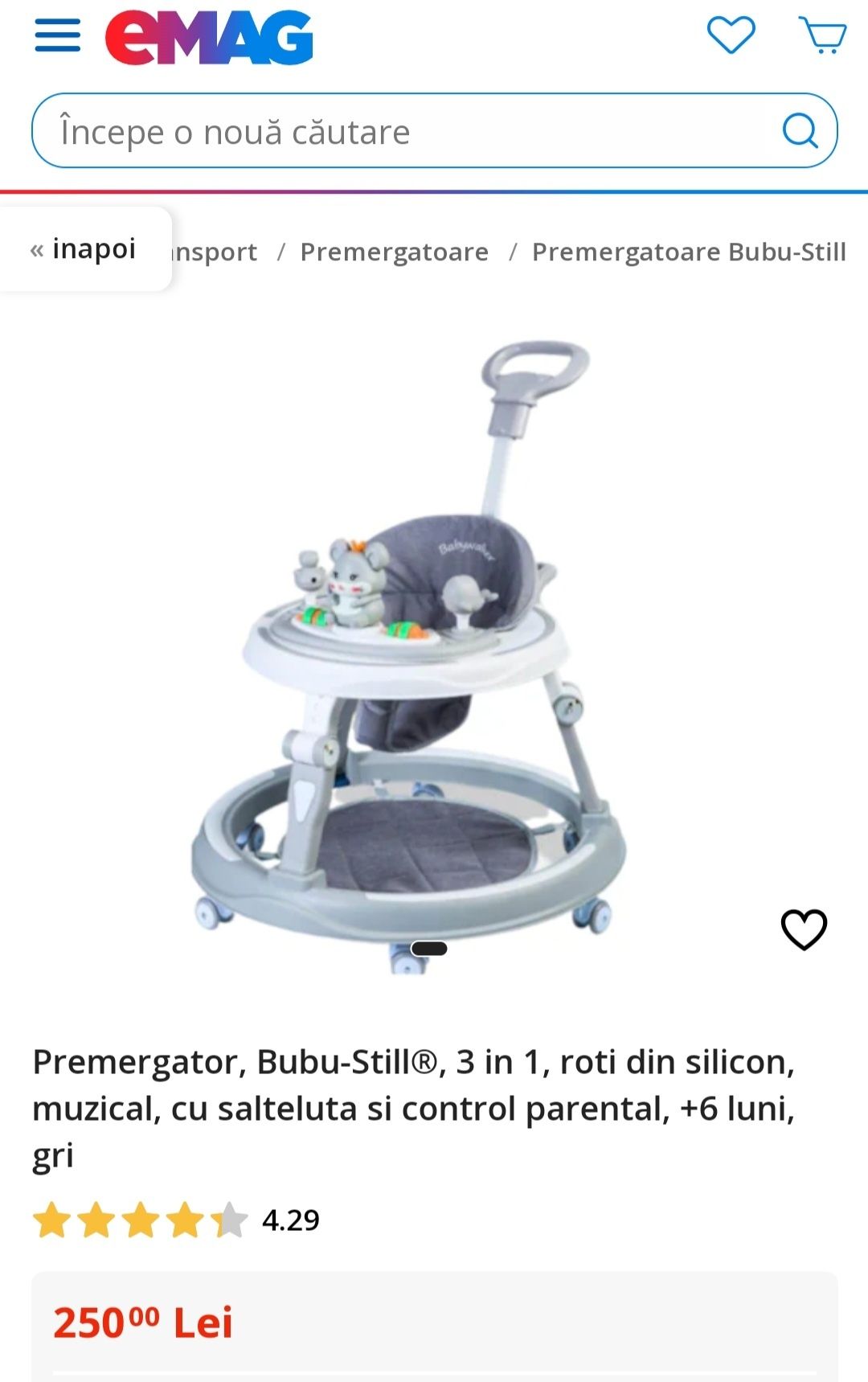 Premergator, Bubu-Still®, 3 in 1, roti din silicon, muzical