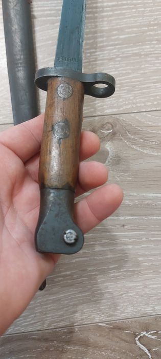 Baionetă Rară Olanda M1895 produsa de "Hembrug"