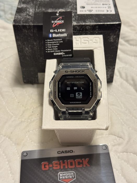Casio G-shock GBX-100 bluetooth notificari