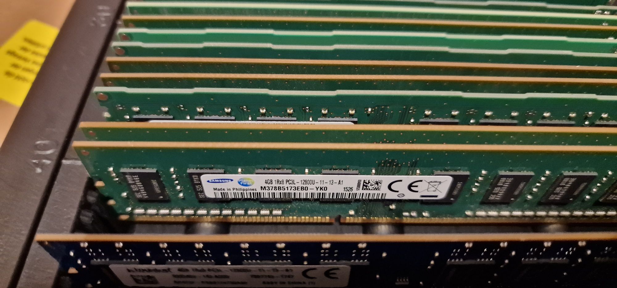 Лот от 10 броя 4GB DDR3 1600 микс марки