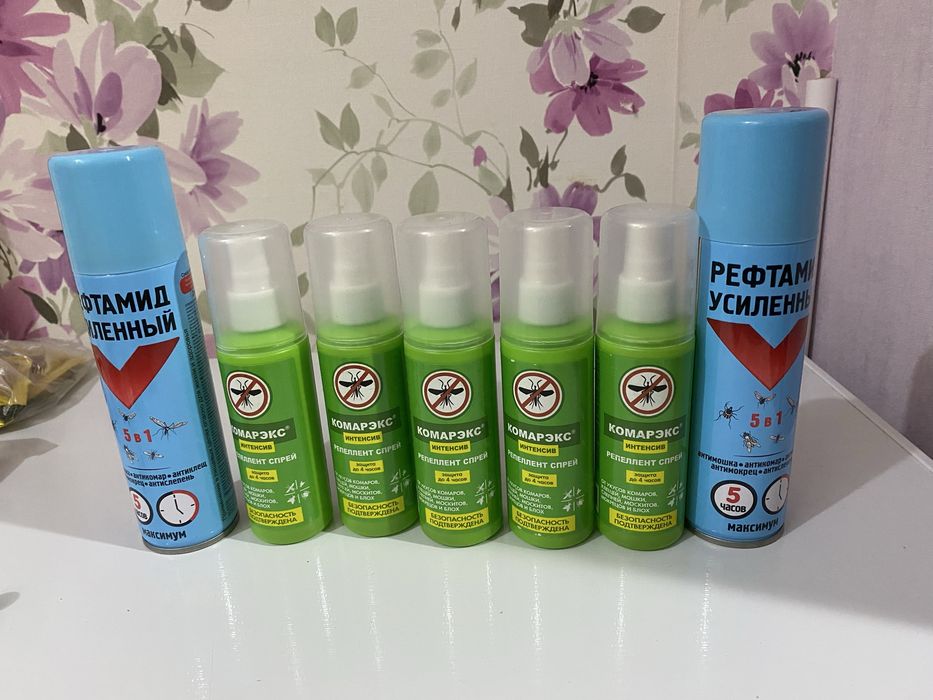 Продам спрей от комаров, укус мощки,
