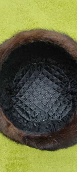 Шапка норковая женская