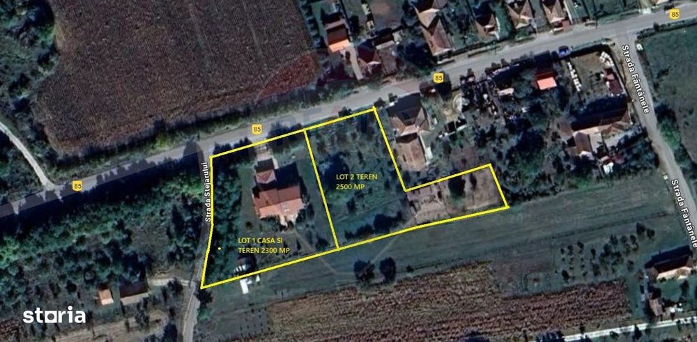 Teren intravilan 2500 mp în Tureni, 20 km de Cluj-Napoca