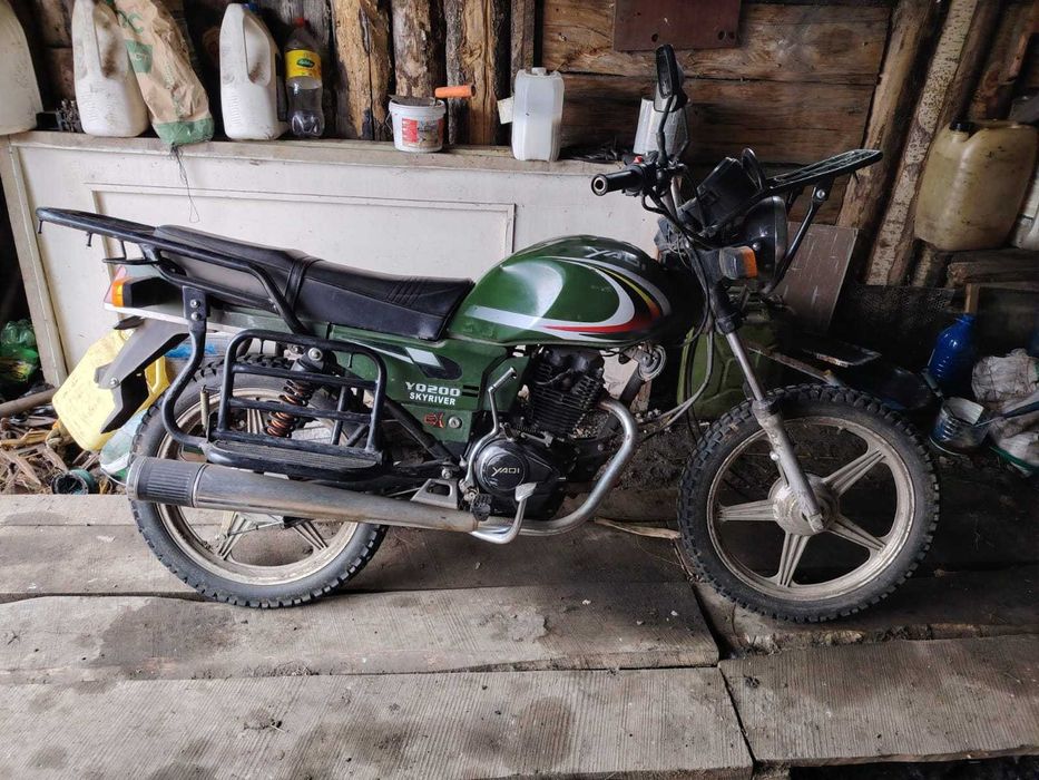 Продам мотоцикл yaqi 200 куб или обмен на баранов