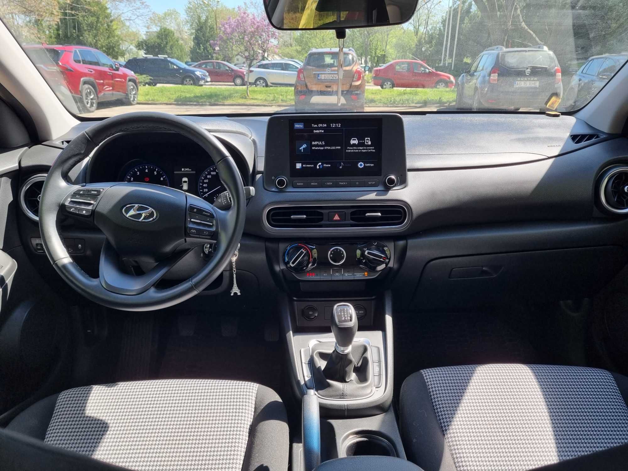 HYUNDAI  Kona 1,0 TGDI 120CP, 2 WD CONFORT, 23200 km, septembrie 2021