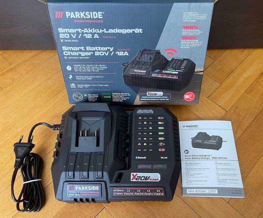 Двойни и Smart зарядни и батерии Parkside,Hilti,Bosch.Makita,Milwaukее