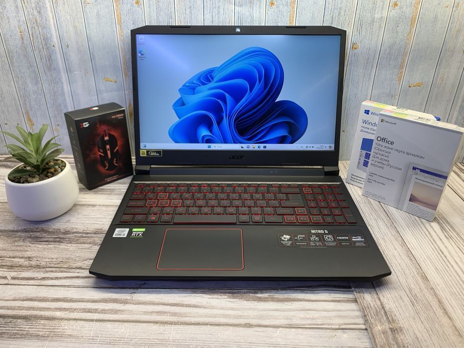 Игровой ноутбук Acer Nitro 5 | Core i5-10300H | RTX3050 | 8GB | 512GB