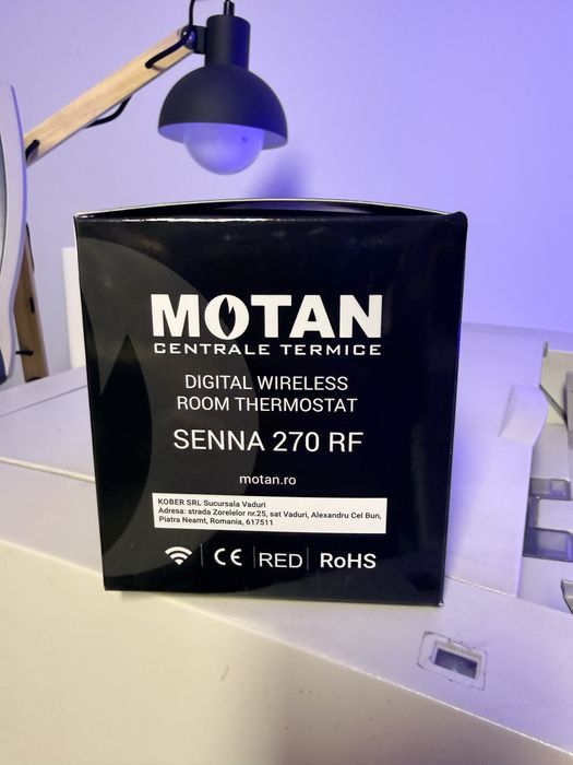 Termostat Wireless Digital MOTAN Senna 270 RF – Nou ‒