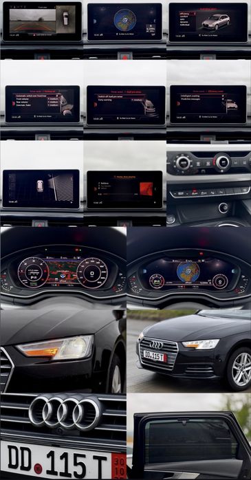 Audi A4 B9 S-Line 2017 Euro 6 2.0 TDI 190 CP Camere 360 Virtual Cockpi