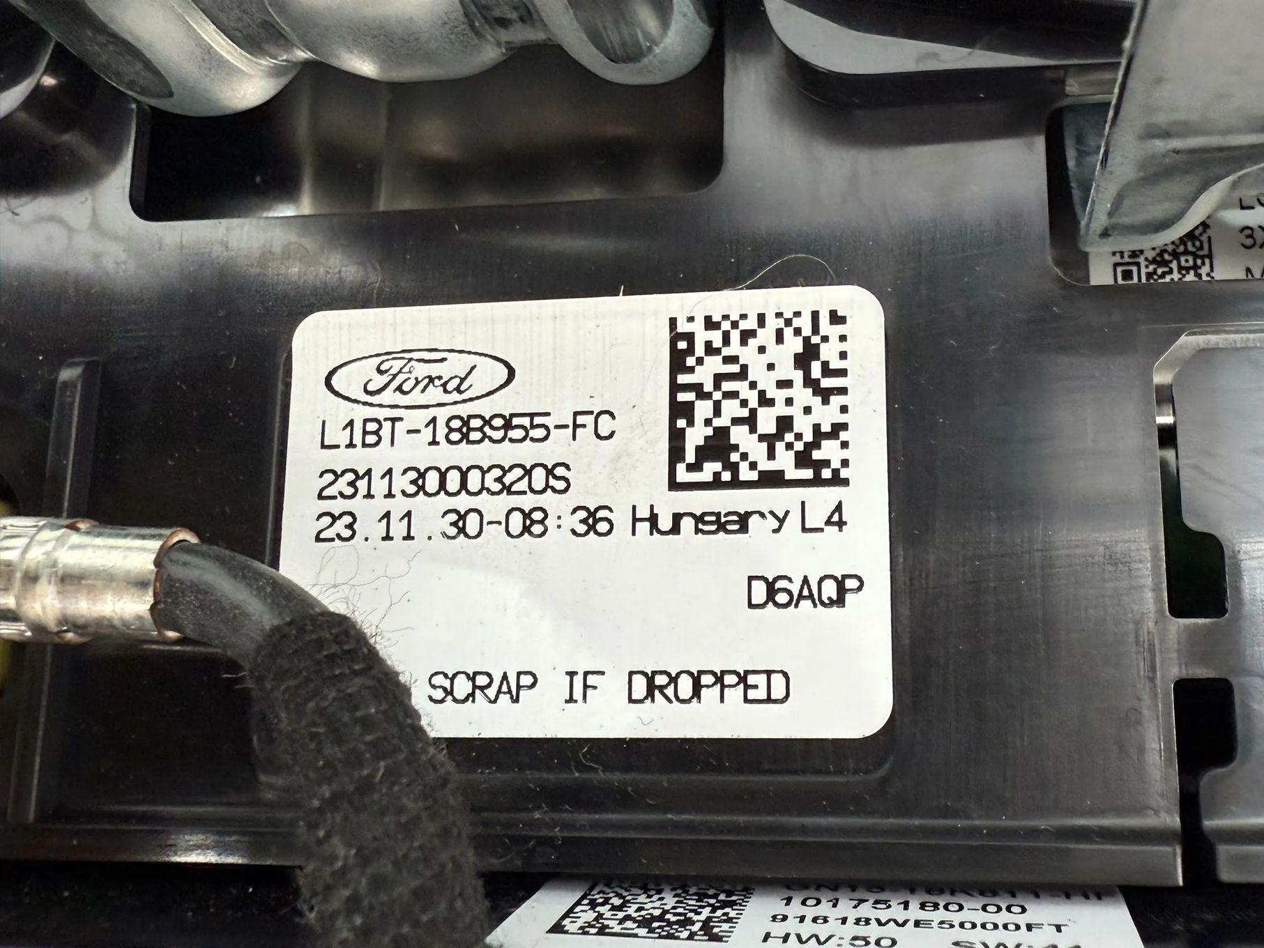 DISPLAY NAVIGATIE / ECRAN MEDIA FORD PUMA 2024 1.0 BENZINA EcoBoost Hybrid MHEV COD OEM L1BT-18B955-FC 2659234 23113000320S 2020-2024