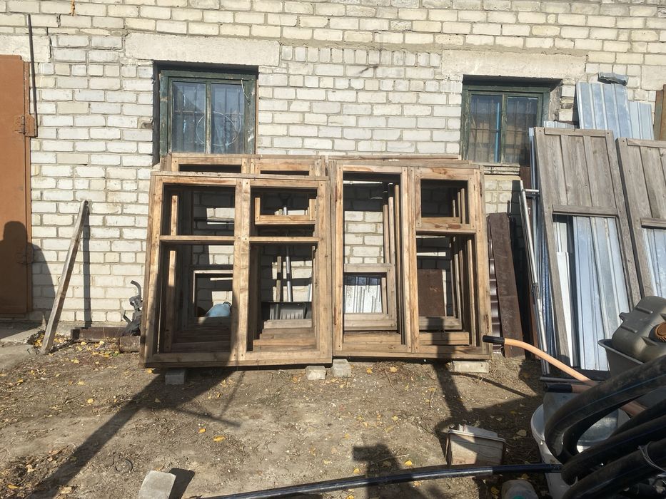 Деревянные оконные блоки