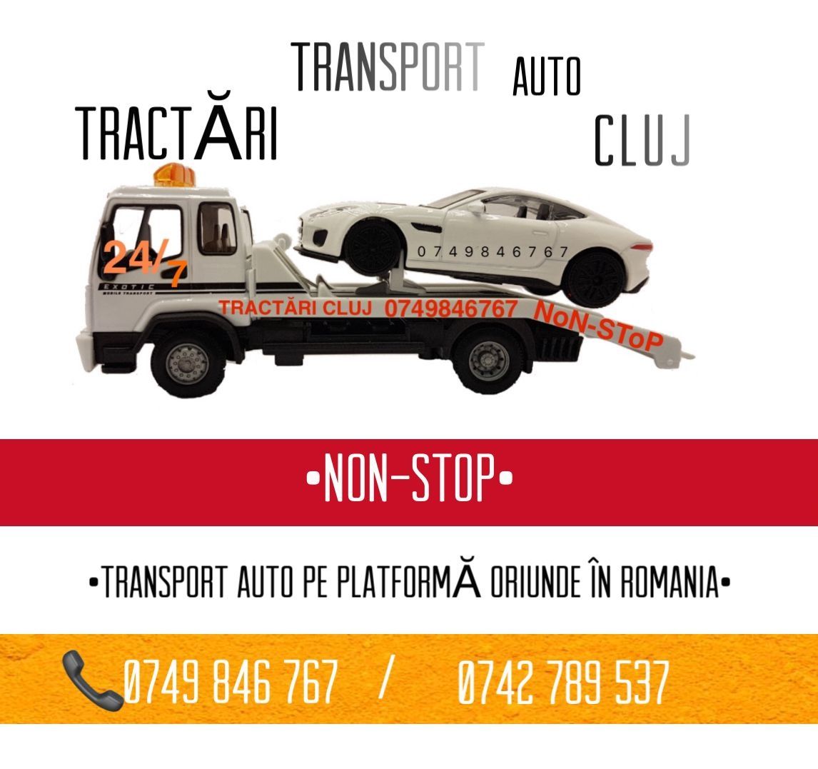 Tractari auto-tractari auto non stop cluj-transport auto