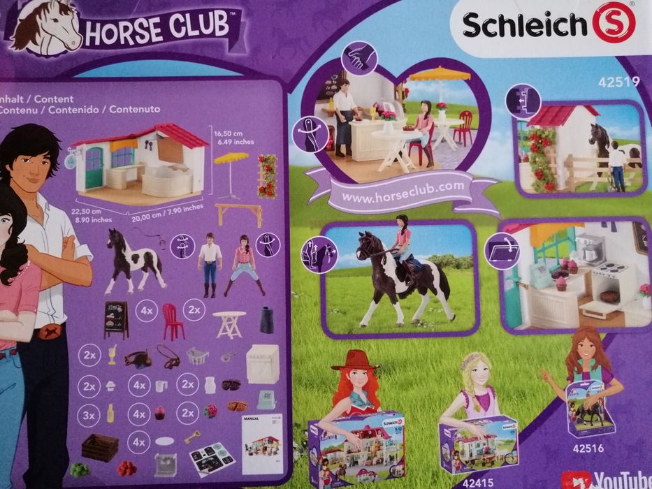 Schleich Кафене За Ездачи с Аксесоари