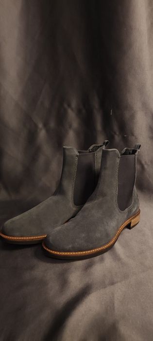 Ботинки Ecco серые