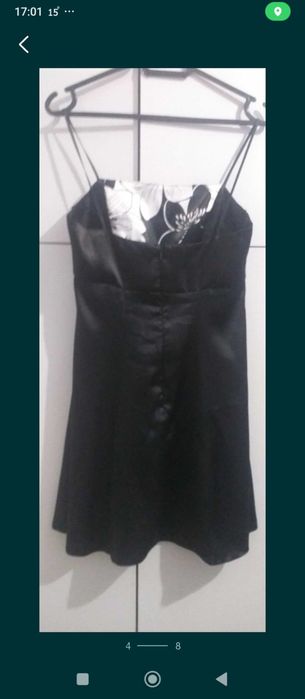 Rochie de damă din material satinat, mărimea M