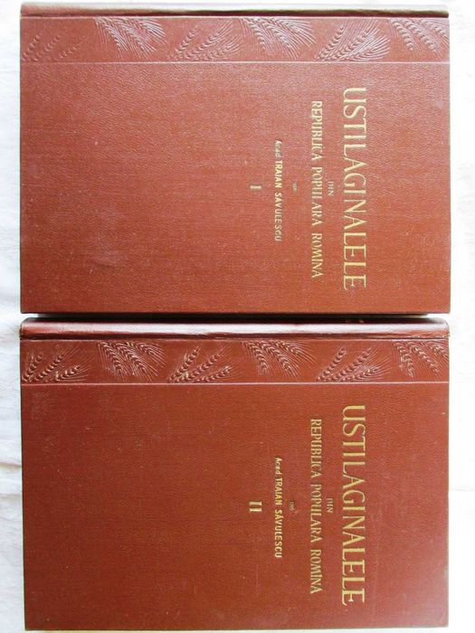 USTILAGINALELE din Republica Populara Romana, 2 vol. Acad. T Savulescu