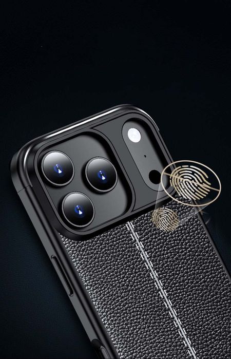 Apple iPhone 17 / 17 Air / 17 Pro / 17 Pro Max /Лукс кейс кожена шарка