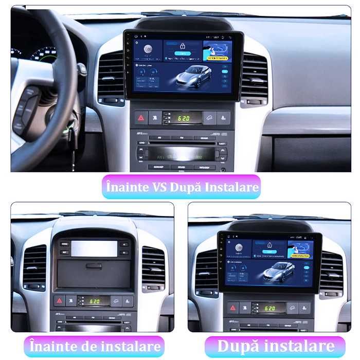 Navigatie Chevrolet Captiva 2008-2012,Android 14, 4GB RAM/64GB ROM