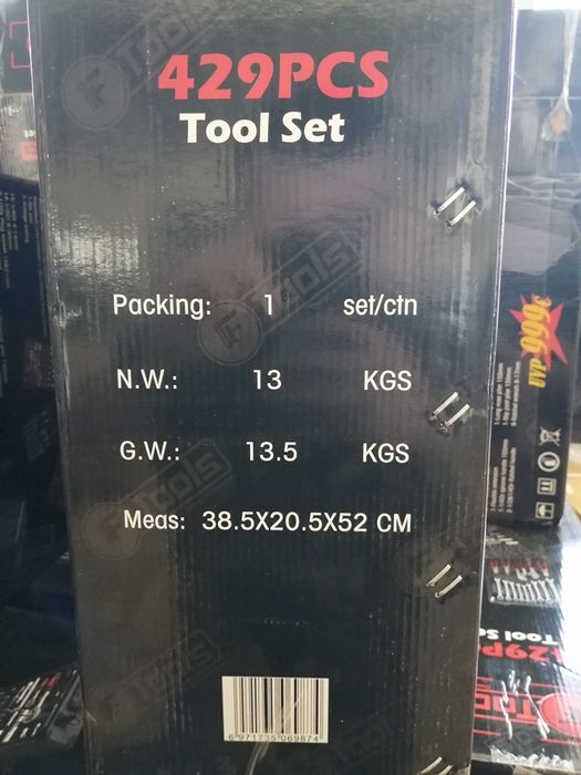 Куфар с инструмент Kraft Германия F Tools с Инструменти 429