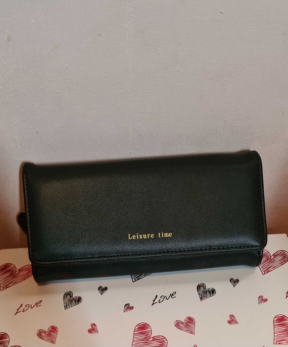 Portofel lung cu pandantiv