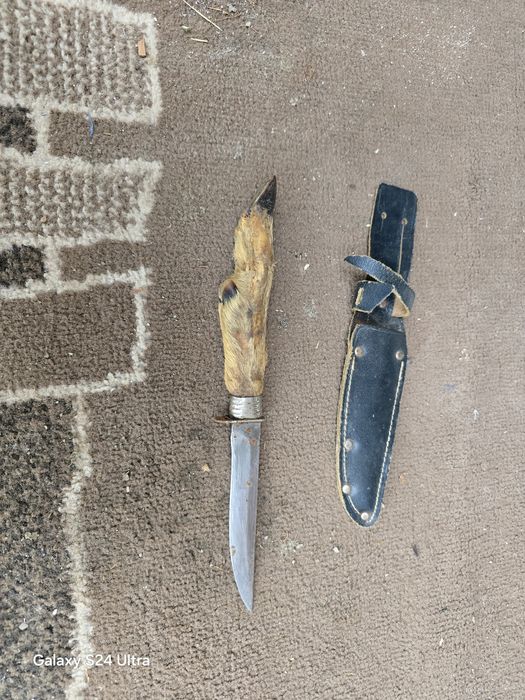 Старинен   нож афтентичен