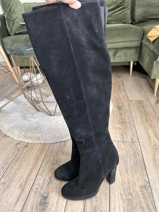 Cizme Lungi Catifea Musette 38 Noi