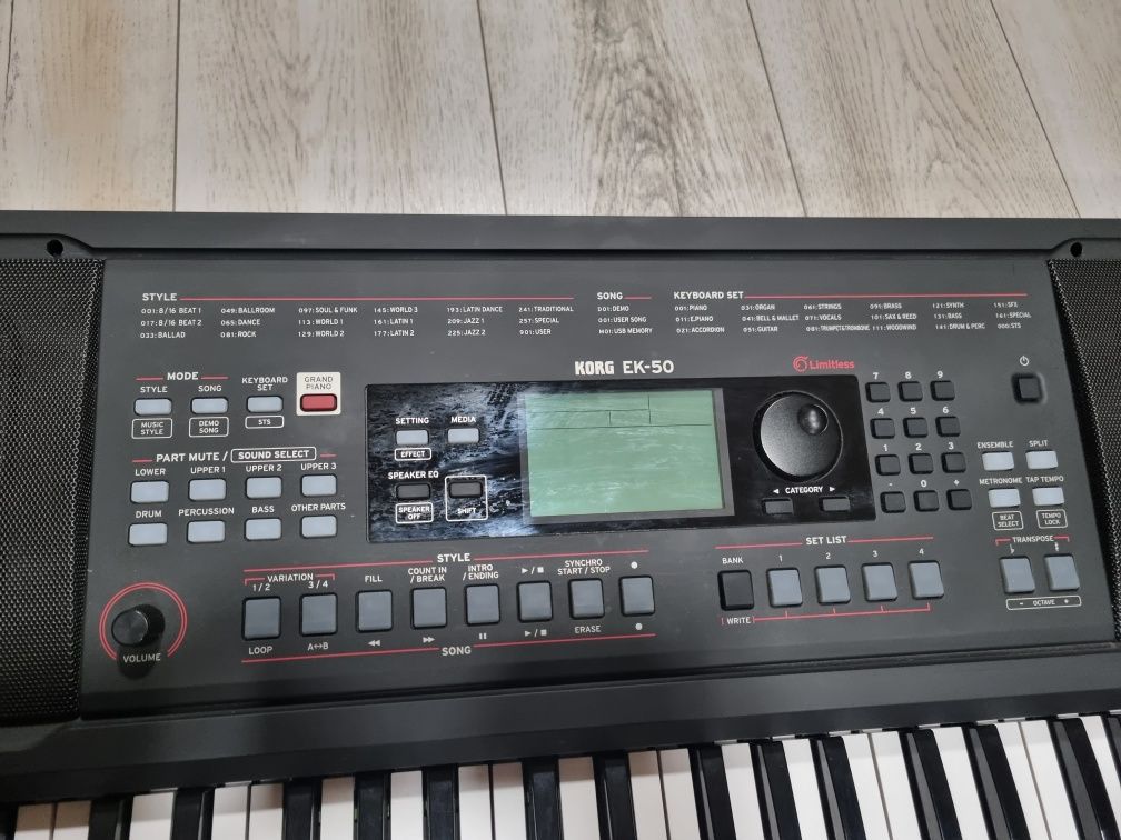 Vand orga korg ek-50 limitless