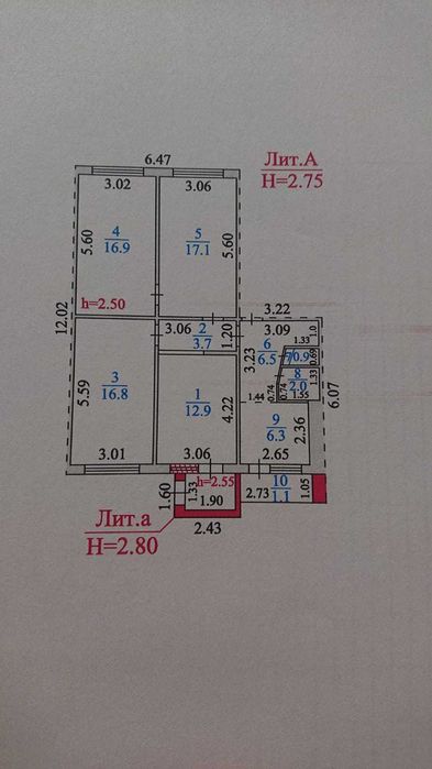 Офисное помещение Абдирова 24/4