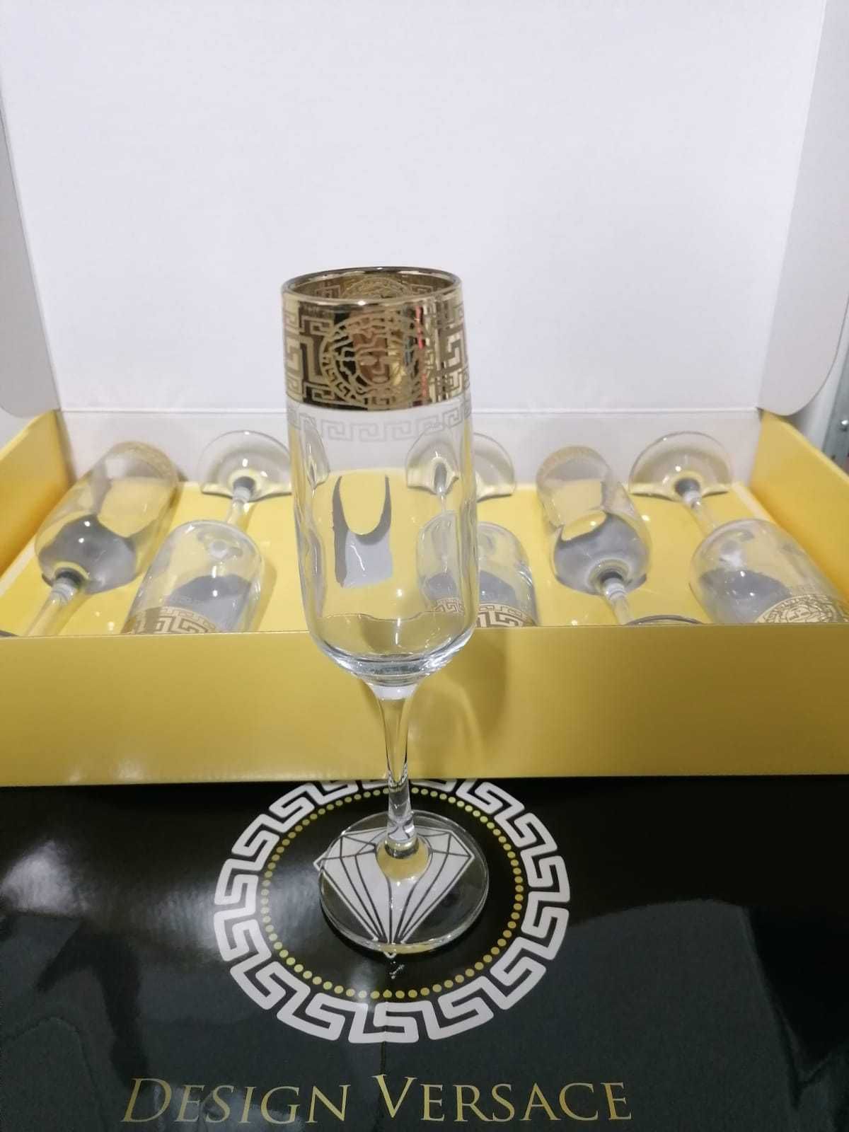 Set pahare pentru sampanie Royal Crystal