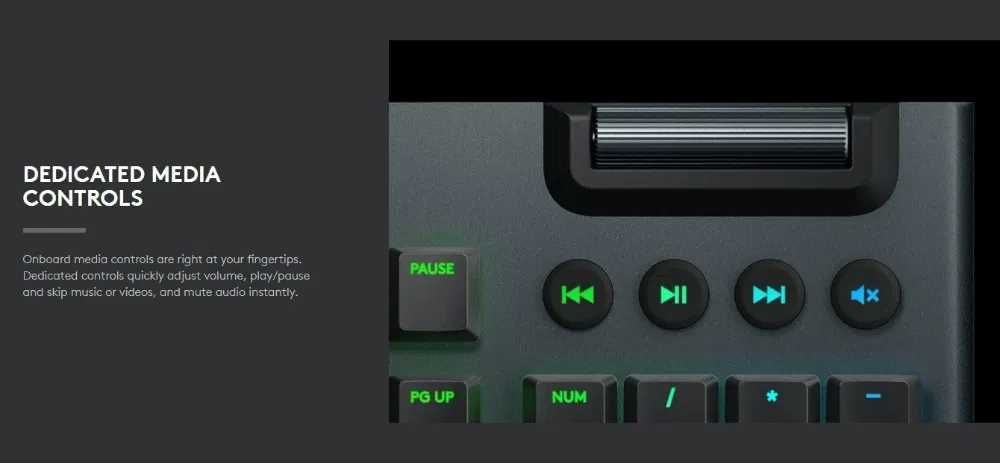 Tastatura Gaming Mecanica Logitech G815 Linear Switch Slim Sigilata