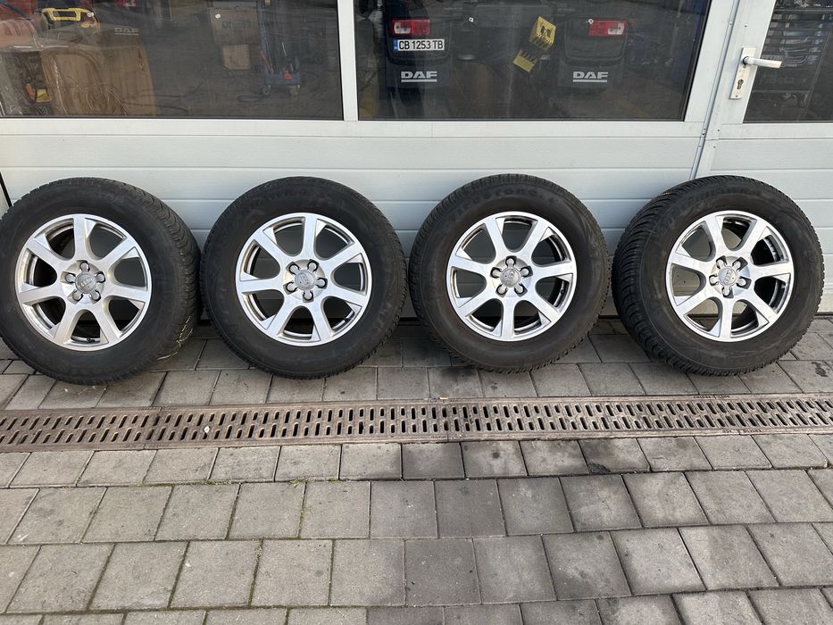 Джанти със зимни гуми 5х112 17ки Audi