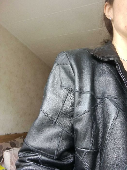 Дамско кожено яке-Лутер ест.кожа.Размер50