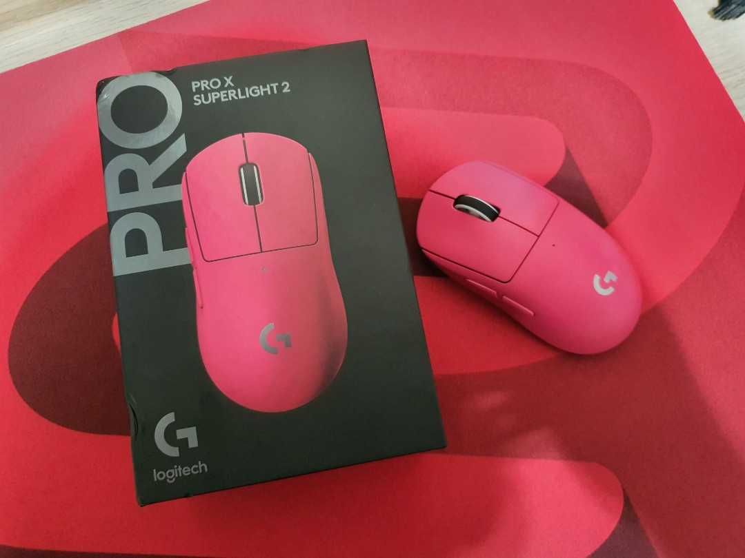 Игровая мышь Logitech G PRO X SUPERLIGHT 2 LIGHTSPEED Magneta