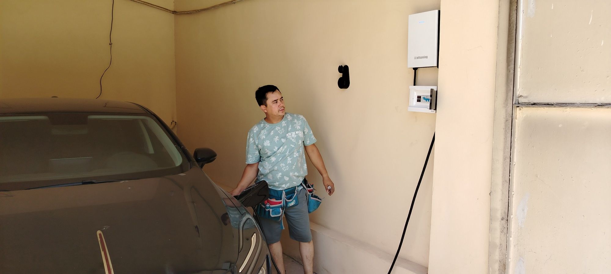 Установка зарядное устройство для Электромобилей.
7квт зарядка установ