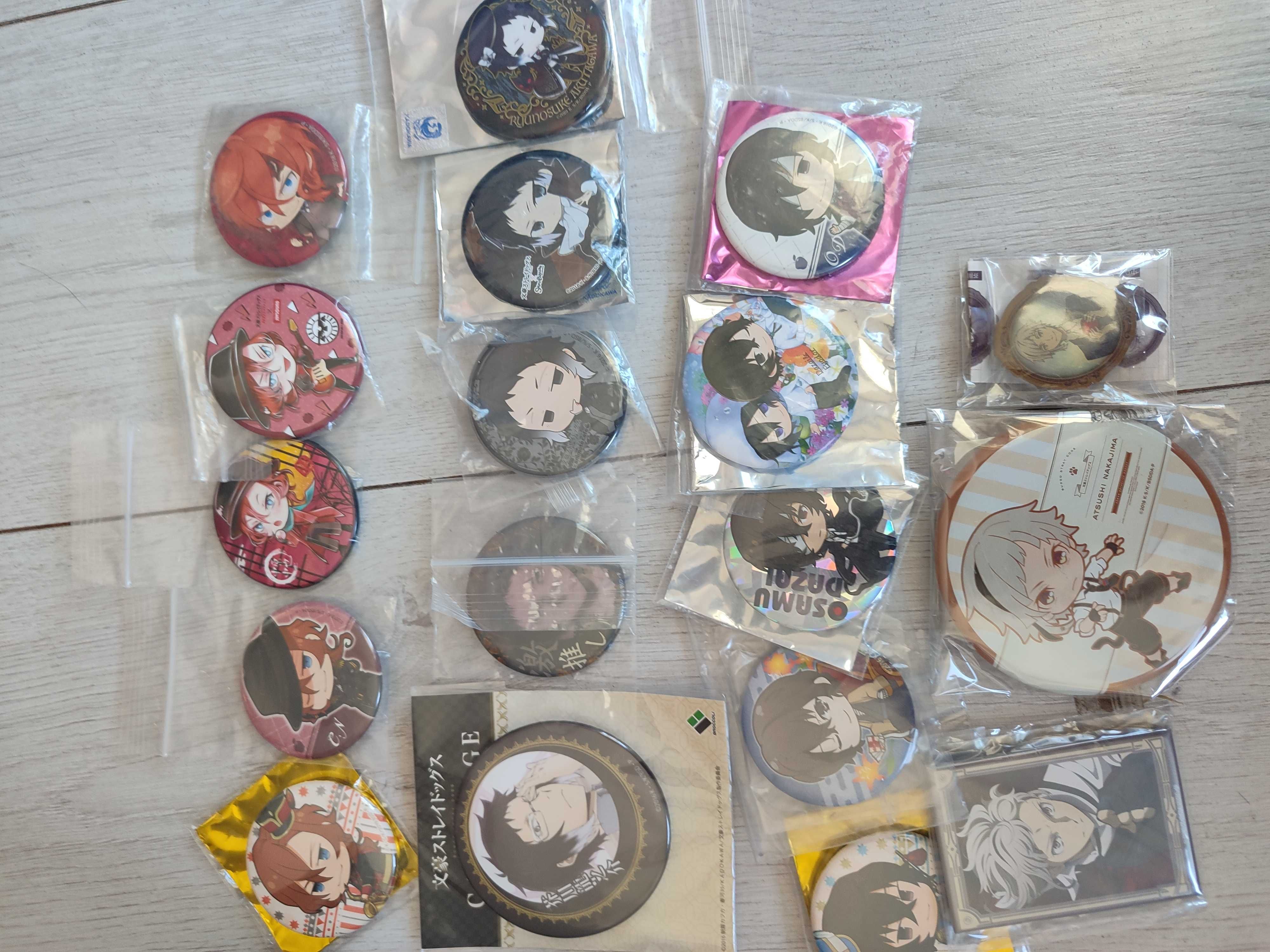 Bungou Stray Dogs аниме ключодържатели/значки/standy