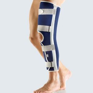 orteza imobilizare genunchi picior 4 5 tije metalice medicale suport