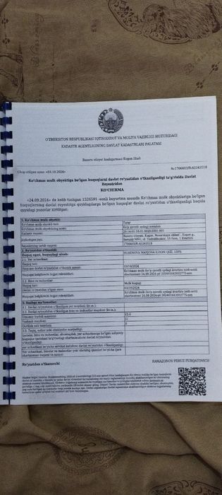 Kogon shaxrida 3 xonalik kichik hovli sotiladi