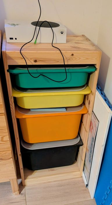 Ansamblu depozitare plus cutii Trofast Ikea