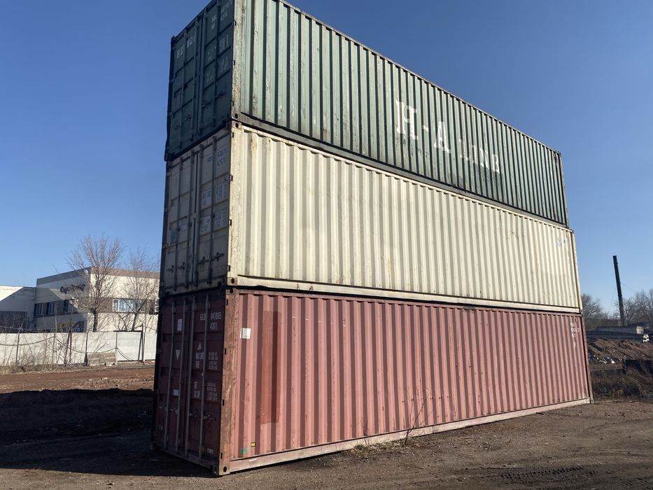 Контейнера 40 футовые ЖД(СТАНДАРТ) 2,6 высотой GP Наличии ПЕТРОПАВЛОВС